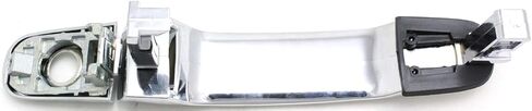 Exterior Front Door Handle Compatible with GMC ACADIA 2007-2017 / ENCLAVE 2008-2017 / EQUINOX/TERRAIN 2010-2017 LH All Chrome with Keyhole in Saudi Arabia
