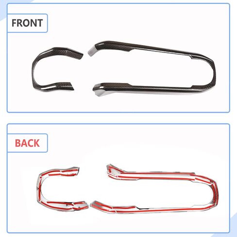 Aunginsy Center Censole Dashboard لوحة تقليم تغطية متوافقة مع Toyota Tacoma 2016-2023 Pickup Central Control Dash Board Decorative Frame Strip Sticker ABS ABS Excedlays Interial in Kuwait