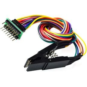 1Pcs SOP16 IC Test Clip SOP SOIC 16 SOIC16 Pin IC Test Clamp Sop16 to Dip8 Flash Clip Suitable for 25 Series Chips