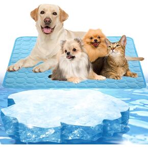 Dog Cooling Mat, Pet Cooling Pads for Dogs, Summer Cooling Bed for Cats, Portable Pet Cooling Cushion for Home or Outdoor
