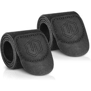 Savior Equipment Dual Tactical Tie Down Hook-N-Loop Fastener Strap to Secure Any Rifle Carbine Shotgun Pistol Handgun Firearm Wrap on MOLLE Bag Case, Fit Most of 1.5"-2" MOLLE Grids