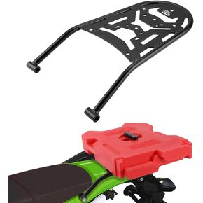 KEMIMOTO Rear Rack Compatible with KLX250S KLX300 Luggage Storage Rack Carrier KLX250S KLX300 Rear Tail Storage Rack Cargo Enduro KLX300 2009-2024 KLX300SM 2022 2023