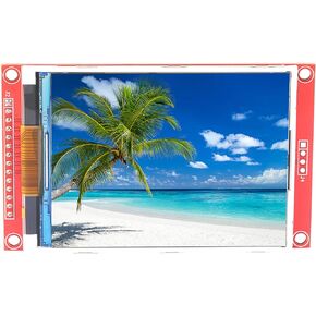Lcd Tft Display Module, 3.2Inch Stable With Memory Card Practical Lcd Driver Board, For 4-Wire Spi Interface Ili9341 240*320 3.3V ~5V(With Touch)