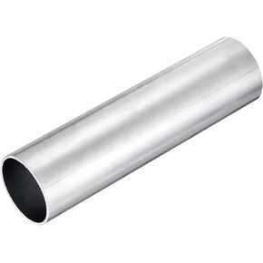DMiotech (30mm OD x 24mm ID) 6063 Aluminum Round Tube 150mm Length Industry Metal Tubing for Machinery Frame Construction DIY Projects