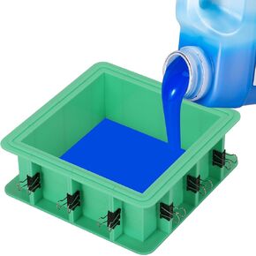 BBDINO Adjustable Mold Housing Kit for Silicone Mold Making - 2 Sets Plastic Silicone Mold Housing Kit - Free Combination & Tierable Mold Housing Kit- Ideal for Silicone Molds, Soap Molds, Wax Molds