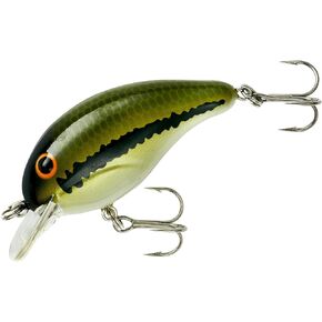 BANDIT LURES Crank 100-Series 2-Inch Baby Bass 2 to 5-Feet Deep Bait (Green) (BDT101)