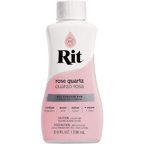Rit Dye Rosequartz Liquid Dye, 8 oz, Rose Quartz