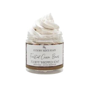 Frosted Cinna Buns Whipped Soap | Whipped Body Wash | Whipped Shaving Cream | Whip Soap | Handcrafted Soap in Kuwait