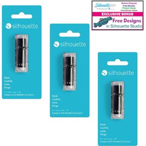 3-Pack Silhouette Replacement Blades