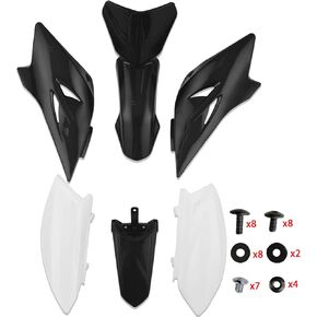 Plastic Fairing Body Parts Fender Kits Replace For TTR50 TTR50E 2006-2016 Pit Dirt Bike (blue)