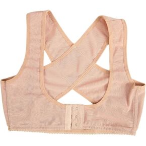 Sonew Women Chest Bra Support Shaper, 5 Sizes Adjustable Soft & Breathable High Elastic, Back Support & Posture Corrector Shapewear(M)