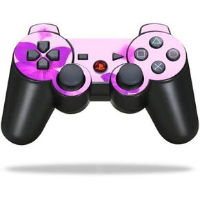 Protective Vinyl Skin Decal Skin Compatible with Sony Playstation 3 PS3 Controller wrap Sticker Skins Pink Flowers