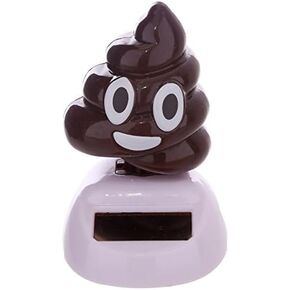 Puckator Solar Powered Dancing Emoji Poop