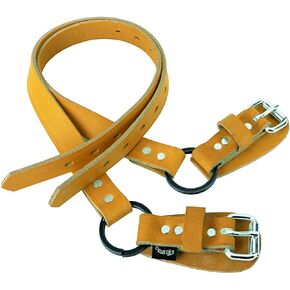 Weaver Arborist Split Ring Lower Climber Straps Brown/Tan, 26"