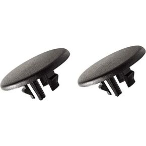 Kerman 2pcs Armrest Cover Cap for 07-19 Chevy Tahoe Suburban Yukon Cadillac Escalade Seat Parts Replacement OEM GM 15279690 Rear Bucket Seats Arm Rest Handle Trim Bolt Vehicle Accessories (Black)