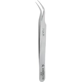 Excelta Curved Tweezers, Curved Very Fine Points, Two Star, Stainless Steel, Anti-Magnetic, 4.5" Length in Kuwait