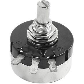 uxcell RV30YN20S 500 ohm B501 Single Turn Carbon Rotary Taper Potentiometer
