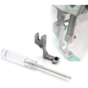 YICBOR Adjustable Invisible Zipper Foot Presser Foot #T69 with 1pcs Free Screwdriver