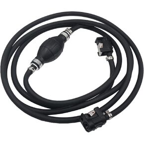 5/16 "8 مللي متر خرطوم خط الوقود الخارجي مع لمبة التمهيدي ، 10FT قارب خط الوقود مجموعة لمبة خارجية مع موصل للسيارات البحرية in Kuwait