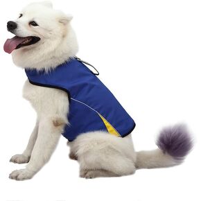 Dog Anxiety Jacket Keep Calming Vest Thunder Coat with D-Ring and Training Handle for Small Dogs