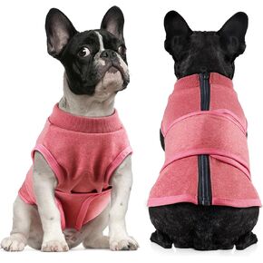 Dog Anxiety Vest, Dog Clam Shirt for Thunder Firework Separation, Dog Calming Coat Jacket Wrap, Pet Stress Relief Vest Anxiety Jacket with Zipper, Anti Anxiety Vest for Small Medium Large Dogs, XL