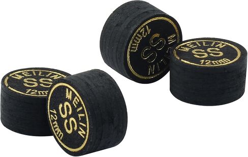 4PCS 12mm Pool Cue Tips How Cue Tip Billiard Accessories Suitable for Pool Cues and Snooker in Saudi Arabia