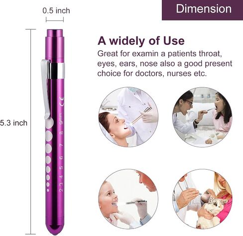 قلم طبي ومقياس للتلميذ للممرضات الطبيات والأطباء وطلاب التمريض وطب الطوارئ in Saudi Arabia