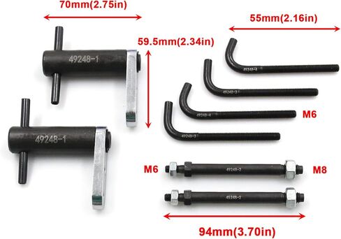 أدوات أختام حاقن الوقود GM245 وأداة الحقن المباشر 6706 لكاديلاك ساتورن بونتياك وشفروليه المتوافقة مع محركات جنرال موتورز in Kuwait