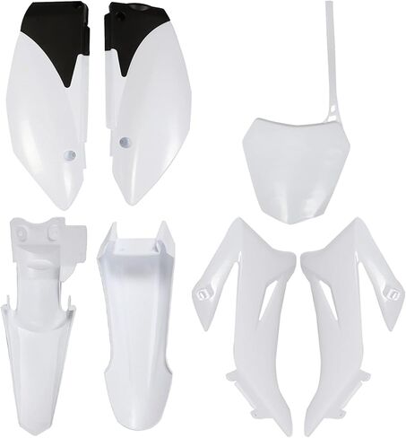 Plastic Fender Kit White Body Fairing Cover Replacement for Yamaha TTR110E TTR 110 Trail Bike in Saudi Arabia