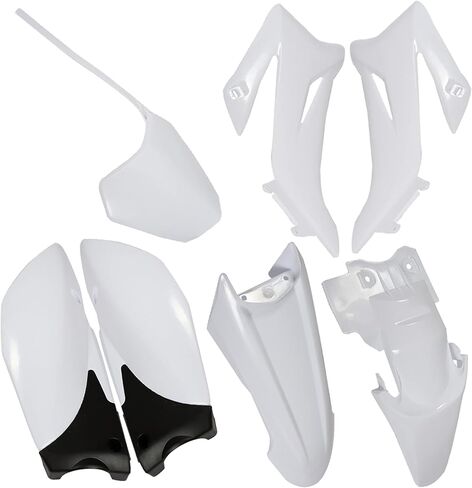 Plastic Fender Kit White Body Fairing Cover Replacement for Yamaha TTR110E TTR 110 Trail Bike in Saudi Arabia