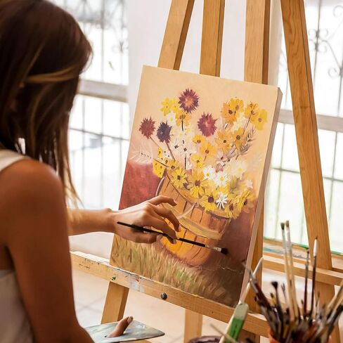 6 عبوات من الألواح الخشبية للرسم، لوحة قماشية خشبية مقاس 12 × 16 بوصة، لوحات خشبية غير مكتملة لصب دهانات الحرف الفنية in Saudi Arabia
