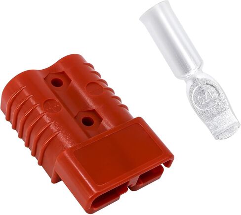 HiSport Battery Quick Connect Disconnect Electrical Plug 175A 1/0AWG for Recovery Winch or Trailer w 2Pcs Terminal pins(red) in Saudi Arabia