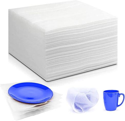 100-Pack 11.81" x 15.75" Foam Pouches, Packing Foam Wrap Sheets for Shipping, Cushion Foam Pouch for Moving and Storing, for Packaging Dishes/Cups/Mugs and Plates Moving in Saudi Arabia