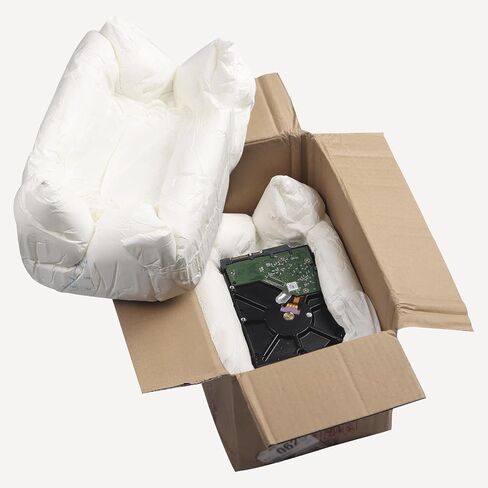 Quick Packing Foam, 15''x18'' 2Pack X-100 Expanding foam protective bags for packaging mailing shipping fragile things as void fill, Cushion Wrap Material for moving PC wine Glasses in Saudi Arabia