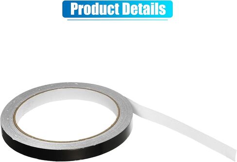 X AUTOHAUX 0.79" Width 65.62ft Long Decorative Strips Waterproof Reflective Tape Sticker Warning Tape for Car Motorcycle Boat Black 20mm Width 20M Long in Saudi Arabia