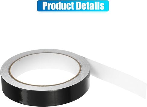 X AUTOHAUX 0.79" Width 65.62ft Long Decorative Strips Waterproof Reflective Tape Sticker Warning Tape for Car Motorcycle Boat Black 20mm Width 20M Long in Saudi Arabia