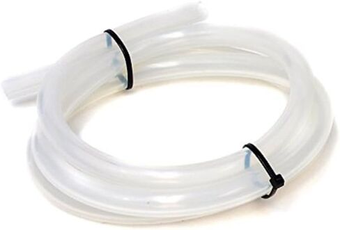 خرطوم أنابيب HPS HTSVH8-CLEARx5 شفاف بطول 5 بوصات ذو درجة حرارة عالية من السيليكون (ضغط أقصى 40 رطل لكل بوصة مربعة، معرف 5/16 بوصة) in Saudi Arabia