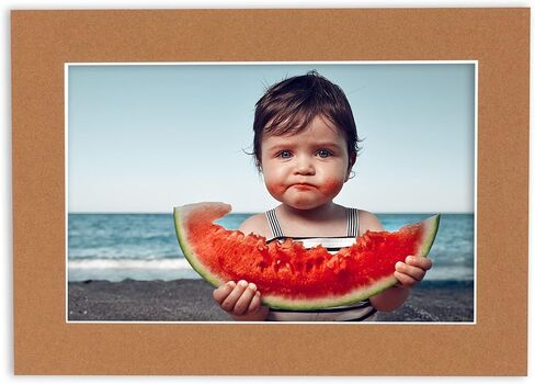 6x8 Mat for 8x10 Frame - Precut Mat Board Acid-Free Mixed Colors 6x8 Photo Matte Made to Fit a 8x10 Picture Frame, Premium Matboard for Family Photos, Show Kits, Art, Picture Framing, Pack of 10 Mats in Kuwait