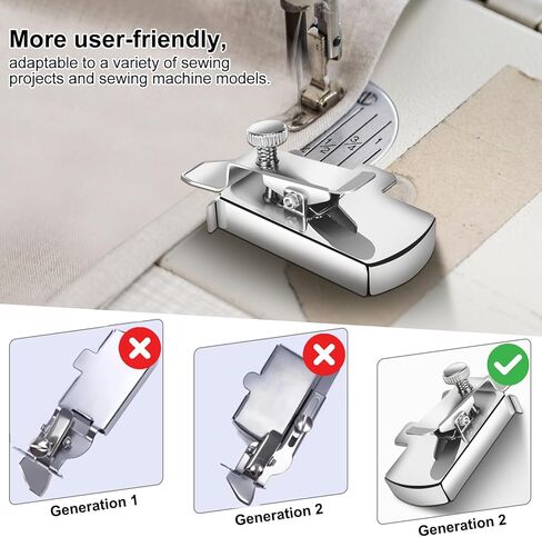 دليل التماس المغناطيسي المحدث لآلة الخياطة، دليل التماس المغناطيسي Buddy Sew، دليل التماس العالمي، دليل Hemmer، دليل تنحنح متعدد الوظائف لآلة الخياطة، ملحقات مستلزمات الخياطة in Kuwait