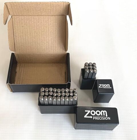 طوابع معدنية لمجموعة ختم المجوهرات، مجموعة ختم معدنية، مجموعة ختم أرقام VIN، طوابع حروف معدنية أو أبجدية رقمية - مجموعة ثقب الحروف والأرقام 3 مم (الخط القياسي) in Kuwait