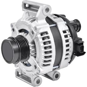 1042101960 Alternator Compatible with Chevy Impala 14-19, Malibu 13-19, Camaro, Blazer & GM-C Canyon 15-16 & Buic-k Regal & Cadillac CTS, 12V 150Amp CW 5-Groove Clutch Pulley, Part #: 13592811 in Kuwait