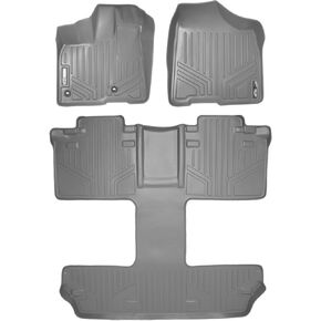 SMARTLINER Custom Fit Floor Mats 3 Row Liner Set for 2013-2020 Toyota Sienna in Saudi Arabia