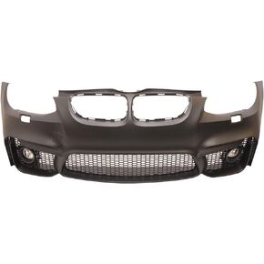 Front Bumper Cover Compatible With 2011-2013 E92 E93, LCI 2Dr M4 Polypropylene PP Front Bumper Conversion Guard With Fog Light by IKON MOTORSPORTS, 2012 in Saudi Arabia