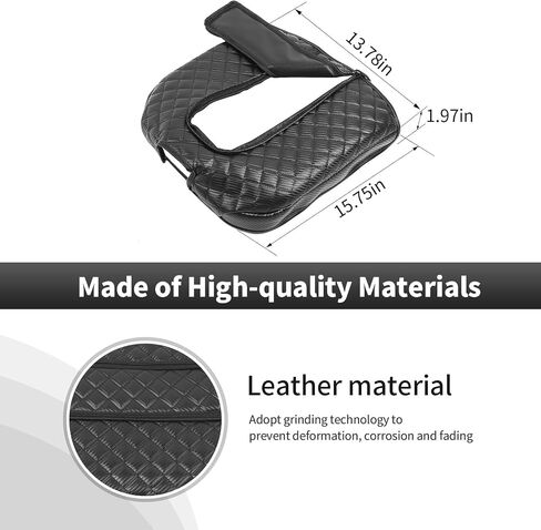 CheroCar Center Console Armrest Cover Pad for 2007-2014 Silverado GMC Sierra Suburban Avalanche Tahoe GMC Yukon Soft Arm Rest Pad,Scratch Resistance Armrest Covers in Saudi Arabia