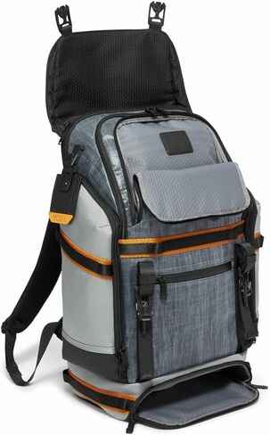 TUMI - Alpha Bravo Expedition Flap Backpack - Large Carry On Backpack - 21.0" X 12.5" X 7.5" - Fits up to 17" Laptop - Black Onyx in Kuwait