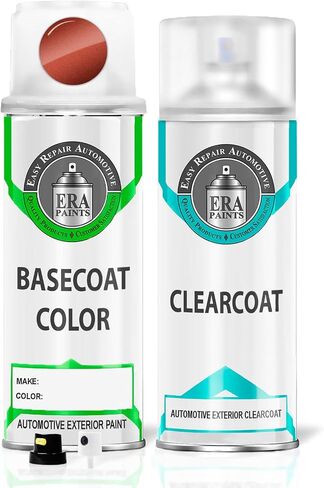 ERA Paints D2T - Paprika Red Pearl for SUBARU Exact Match Automotive Touch Up Paint Spray - 2K Premium Kit in Saudi Arabia