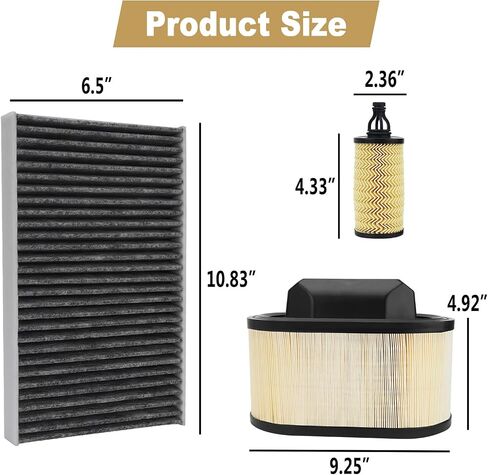 670001545 مرشح مقصورة زيت Air Filter متوافق مع 2014-2022 Maserati Ghibli Levante Quattroporte محرك استبدال # 670001545 ، 670005021 ، 000311401 in Saudi Arabia