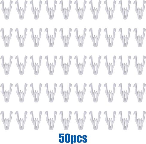 OAUTOO 50pcs Instrument & Side Panel Clip for Mazda S47P-64-345, Mitsubishi MQ907568, 2, 3, 5, 6, CX-3, CX-30, CX-5, CX-7, CX-9, Miata, MX-5 Miata, RX-8 in Saudi Arabia