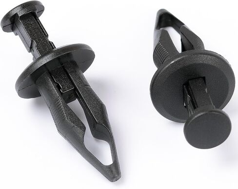 OAUTOO 25pcs 10mm Hole Bumper Cover Fender Liner Push-Type Retainer Cowl Cover Clip for GM 11519444 in Saudi Arabia