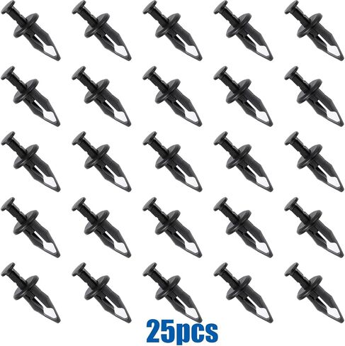 OAUTOO 25pcs 10mm Hole Bumper Cover Fender Liner Push-Type Retainer Cowl Cover Clip for GM 11519444 in Saudi Arabia